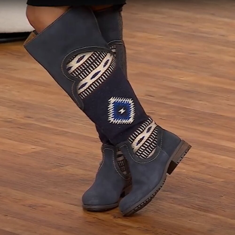 New BORN Lucero Over the Knee Boot $310 RETAIL 261 7M4 - Picture 1 of 11